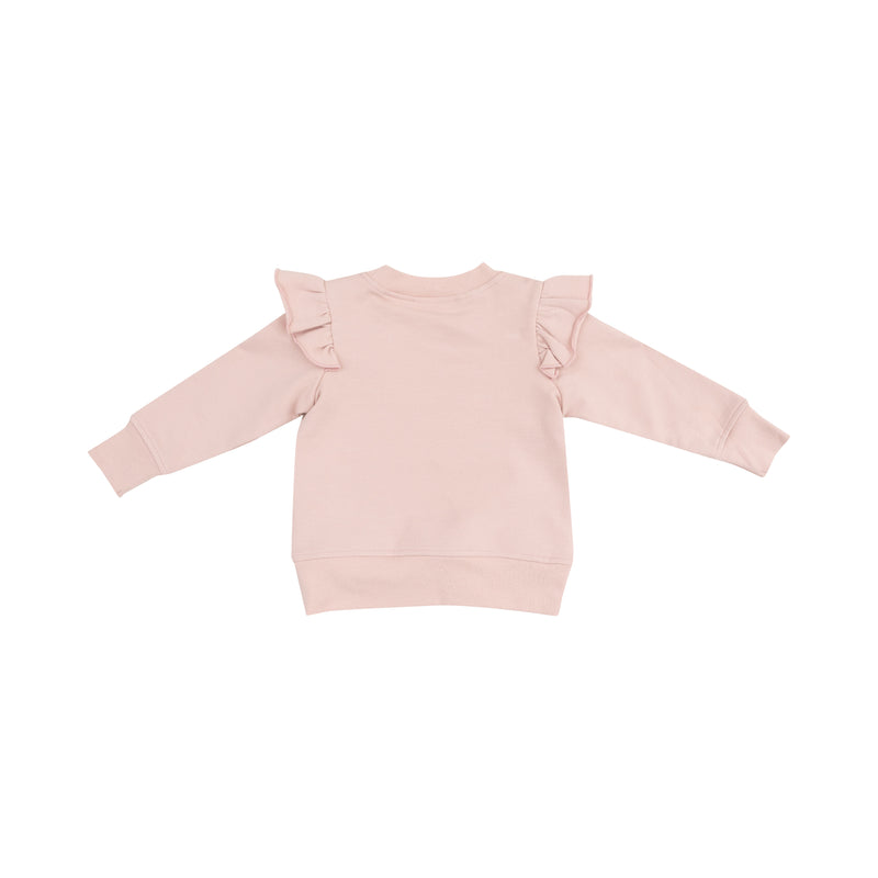 French Terry Ruffle Sweatshirt & Leggings