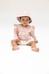French Terry Ruffle Sweatshirt & Leggings