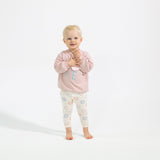 French Terry Oversized Applique Sweatshirt & Leggings