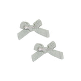2 Pack Muslin Hair Bow with Clip
