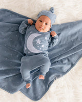Organic Cozy Printed Blanket