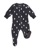 Cozy Printed Zipper Footie