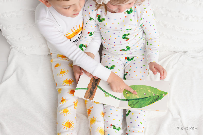 Very Hungry Caterpillar™ Kids' Organic L/Sleeve PJ Set *PREORDER - please allow 1-2 weeks for shipping*