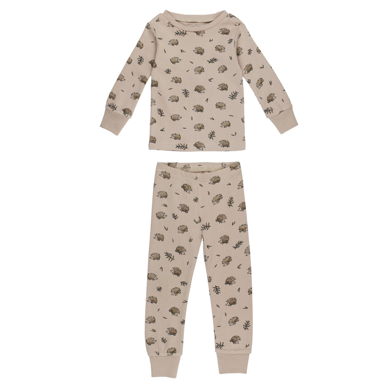 The Woodland Collection - Kids' Organic Printed L/Sleeve PJ Set