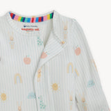 Magnetic Modal Footie - Lullaby Sky Blue
