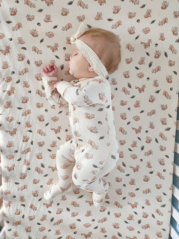 The Woodland Collection - Organic Crib Sheets