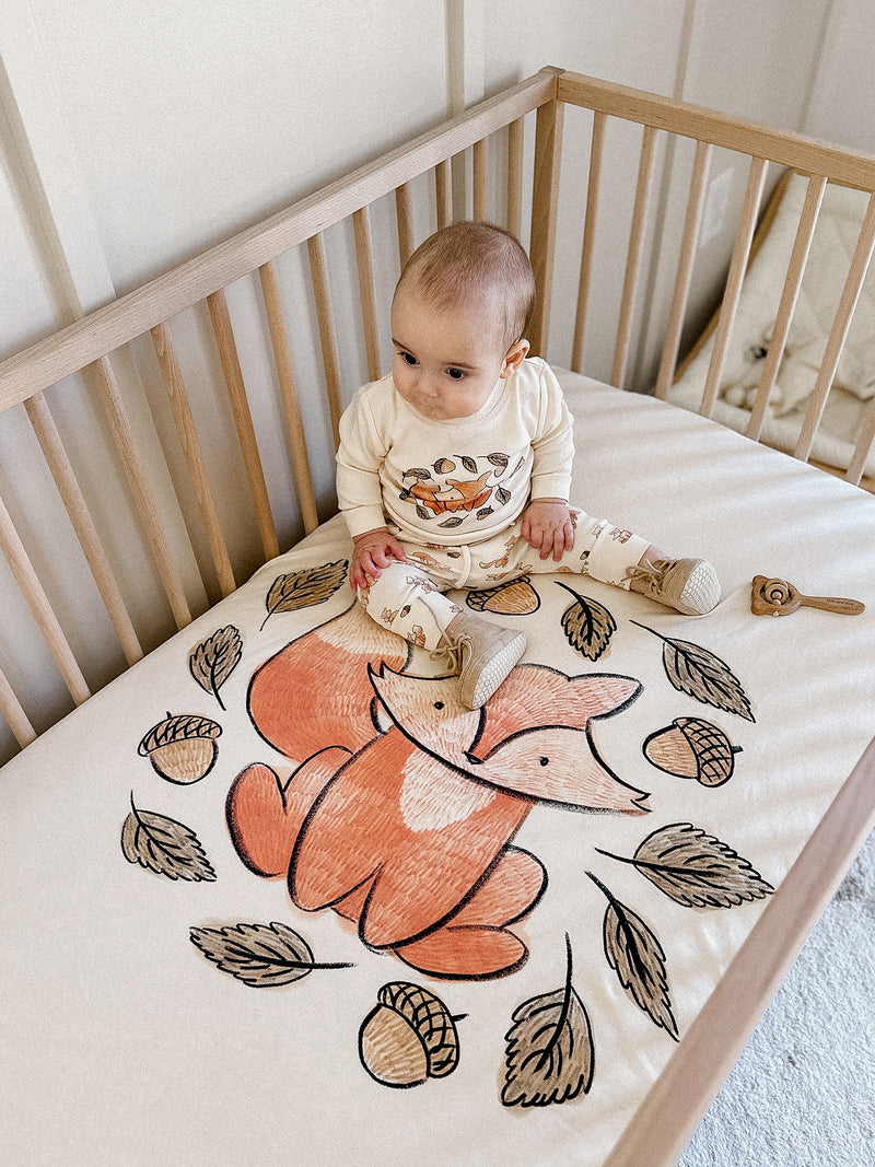 The Woodland Collection - Organic Crib Sheets