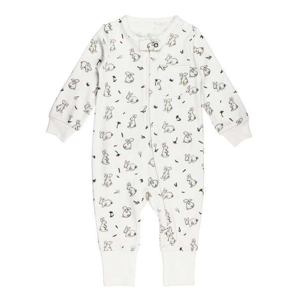 The Woodland Collection - Organic 2-Way Zipper Romper