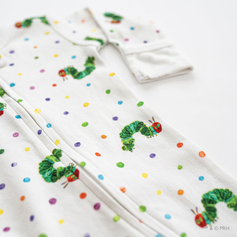 Very Hungry Caterpillar™ Zipper Footie *PREORDER - please allow 1-2 weeks for shipping*