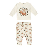 The Woodland Collection Organic Graphic Sweatshirt & Jogger Set