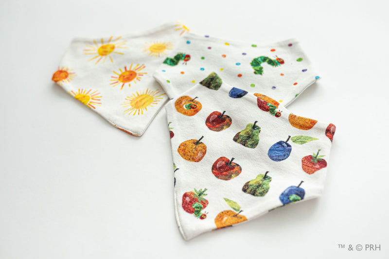 Very Hungry Caterpillar™ Bandana Bib 3-Pack *PREORDER - please allow 1-2 weeks for shipping*