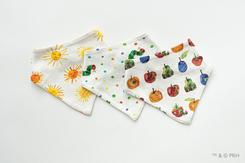 Very Hungry Caterpillar™ Bandana Bib 3-Pack *PREORDER - please allow 1-2 weeks for shipping*