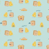 Zipper Footie - Fun Foods