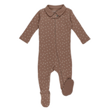 Organic Polo Zipper Footies