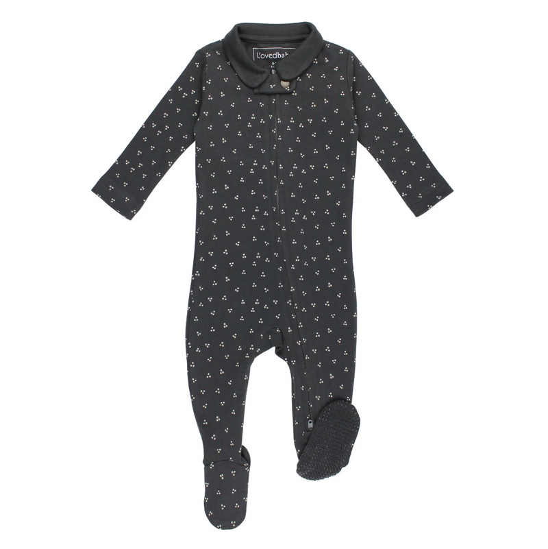 Organic Polo Zipper Footies