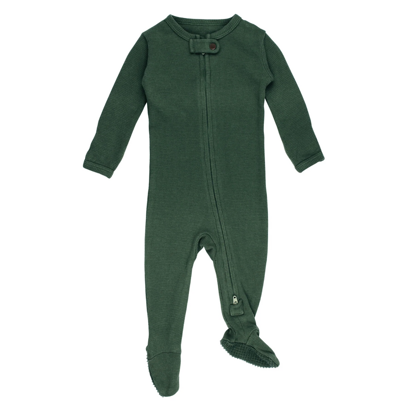 Organic Thermal Zipper Footie