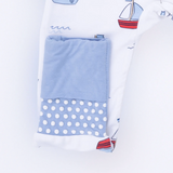 Nautical & Ocean Friends - Zipper Rompers