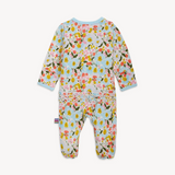 Magnetic Modal Ruffle Footie - Seraphina