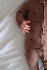 Pine & Peak Printed Zipper Footie