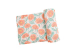 Bamboo Muslin Swaddle Blanket - Florals