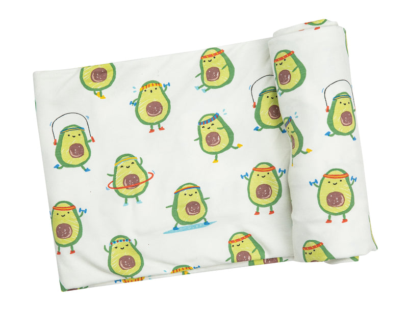 Bamboo Jersey Swaddle Blankets - Prints