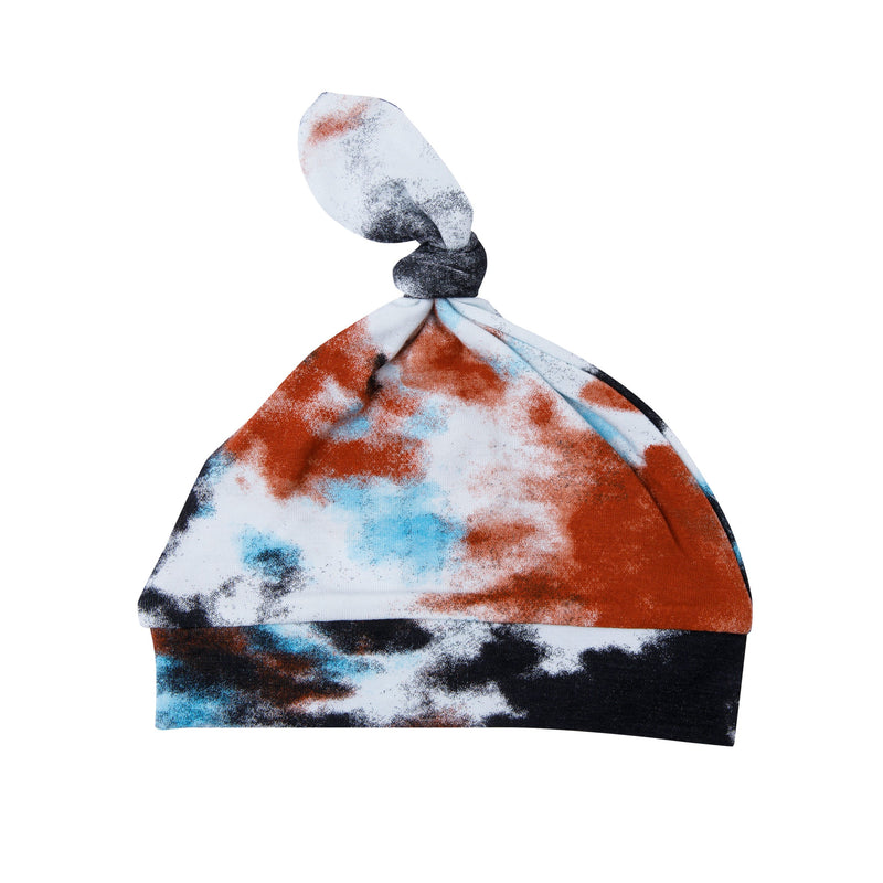 Tie Dye Knotted Beanie