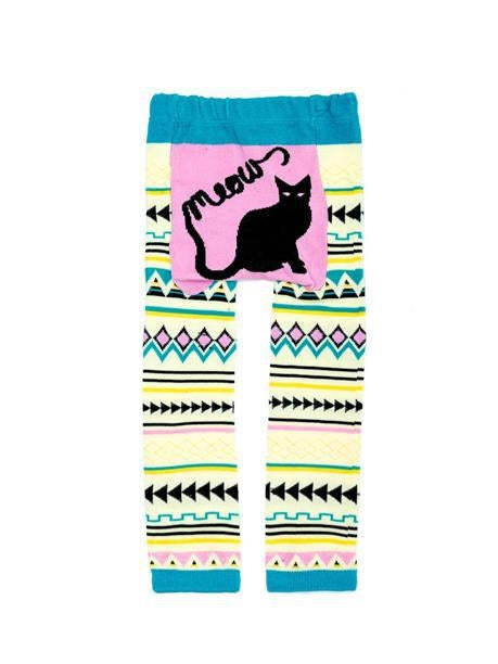 Doodle Pants- Tribal Cat Leggings