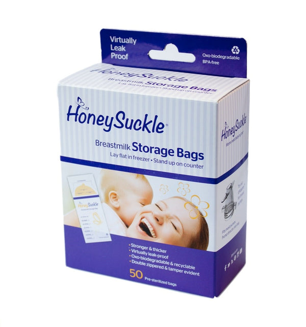 Honeysuckle - Milk Storage Bag (50 count)