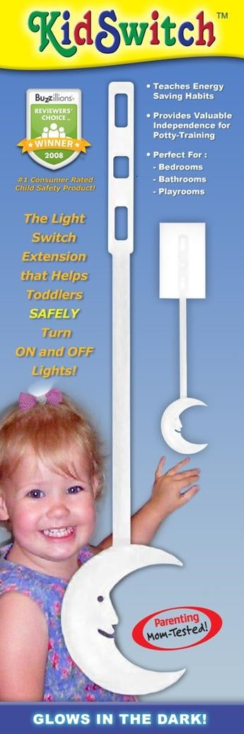 KidSwitch - Light Switch Extender - 3 Pack