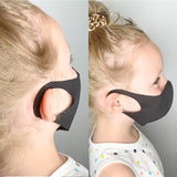 Kids Silver Fabric Mask