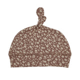 The Neutral Collection - Banded Top-Knot Hat Printed