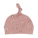 The Neutral Collection - Banded Top-Knot Hat Printed