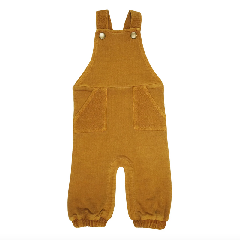 French Terry Overall Romper