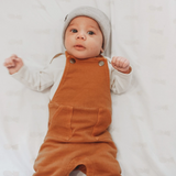 French Terry Overall Romper