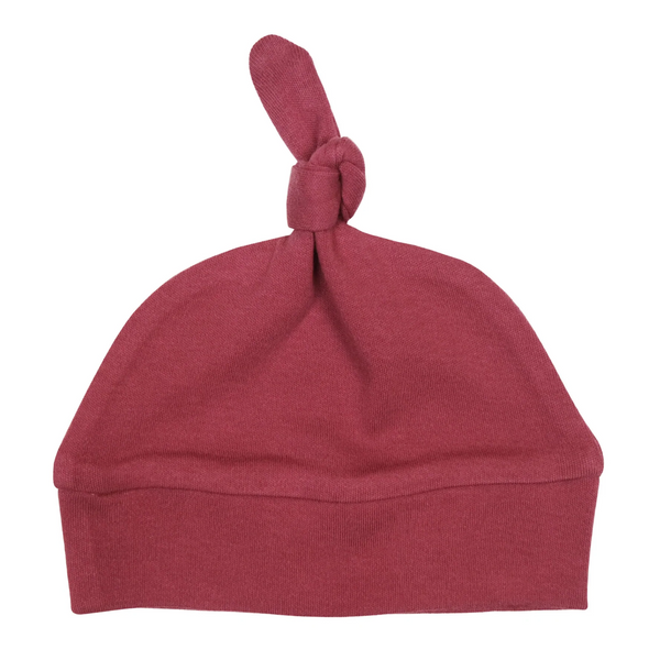Banded Top-Knot Hat