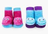 Girl Monster Rattle Socks