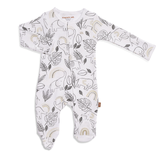 Organic Cotton Magnetic Footie - Ellie go lucky