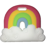 Silli Rainbow Bandana Bib Set with Rainbow Teether & Strap
