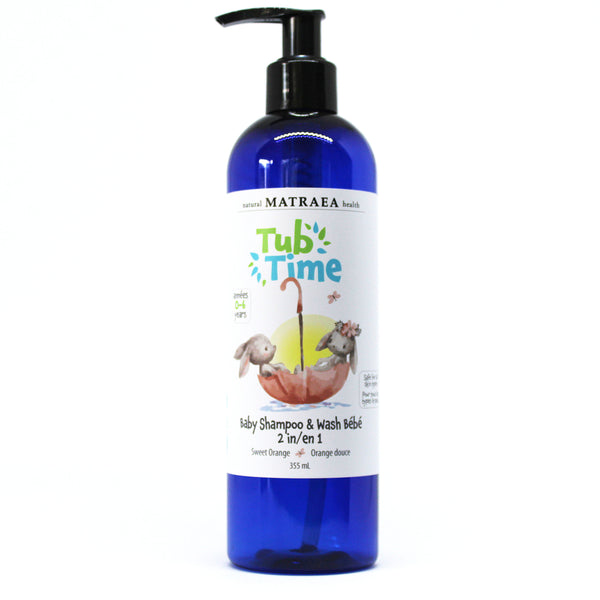 Natural Baby Shampoo & Wash with Organic Sweet Orange